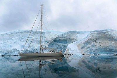 Faune et glaces de l'Antarctique en voilier