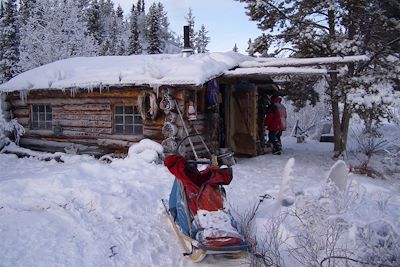 Chalet Coal Lake dans le Yukon - Canada