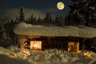 Chalet Coal Lake dans le Yukon - Canada