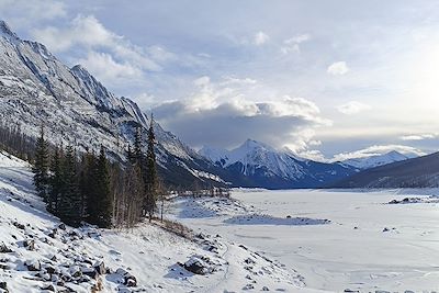 Parc national de Jasper - Rocheuses en hiver - Canada