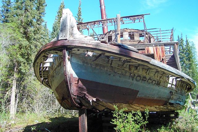 Voyage Le Yukon river: de Whitehorse à Dawson