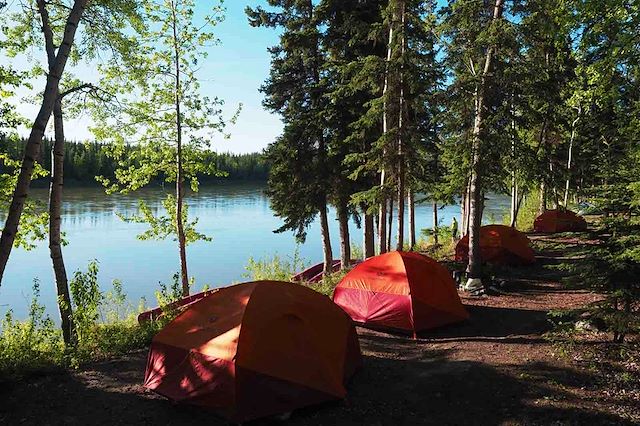 Voyage Le Yukon river: de Whitehorse à Dawson