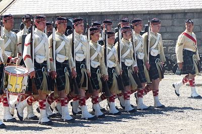 Gardes dans la citadelle - Halifax - Nouvelle-Ecosse - Canada