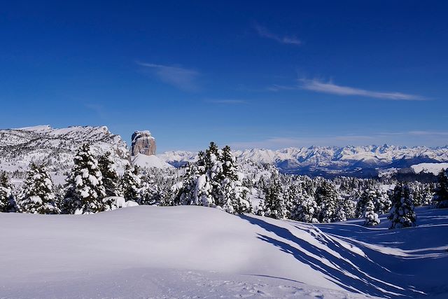 Voyage Randonnée et bivouac hivernal dans le Vercors