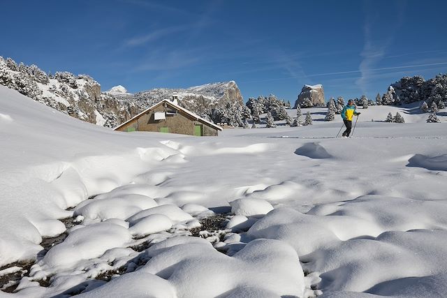 Voyage Randonnée et bivouac hivernal dans le Vercors