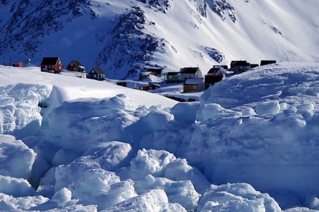 Voyage Raid à ski sur la banquise du Groenland