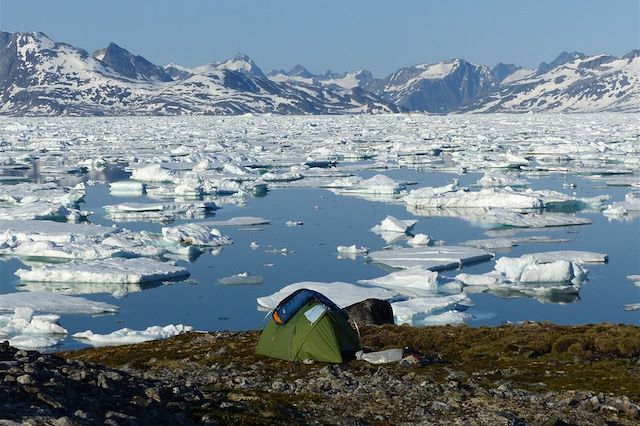 Voyage Trek et kayak au cœur des glaces du Groenland