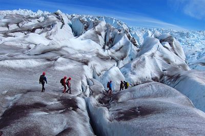 Randonnée entre toundra, glaciers et icebergs