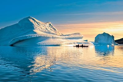 Kayak au coeur des icebergs - Groenland