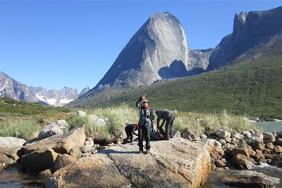 Randonnée au Sud du Groenland