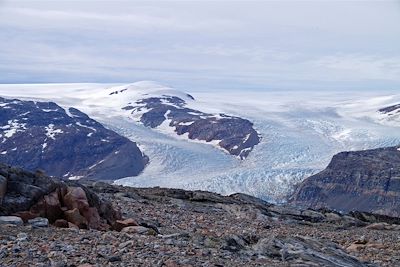 Glacier du Fjord Sermilik - Groenland