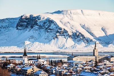 Reykjavik en hiver - Islande