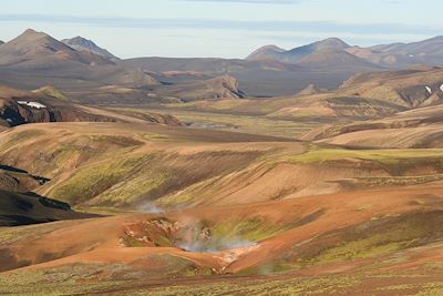 Hrafntinnusker - Landmannalaugar - Islande