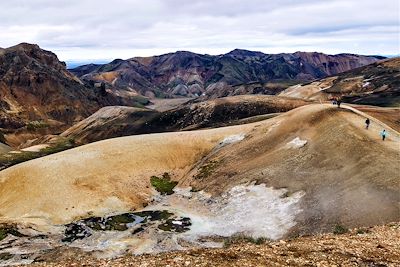 Montagnes colorées - Islande