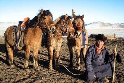 Hiver - Mongolie