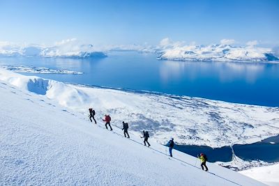 Randonnée à skis dans les Alpes de Lyngen - Norvège