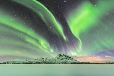 Aurores boréales - Comté de Troms - Norvège