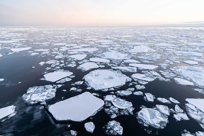 Pôle Nord géographique Arctique