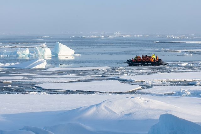 Voyage Le pôle Nord géographique