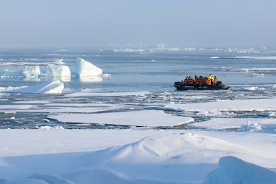 Expédition en zodiac - Pôle Nord 