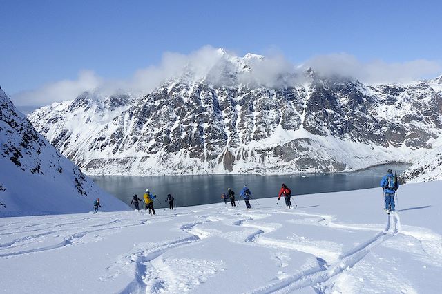 Voyage Ski de randonnée et cabotage au Spitzberg