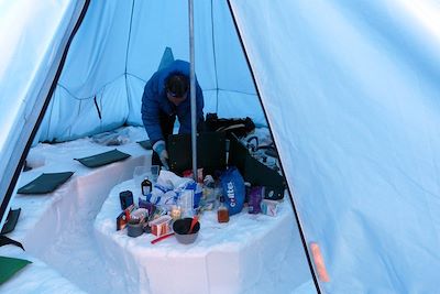 Ski à pulka au Spitzberg - Norvège