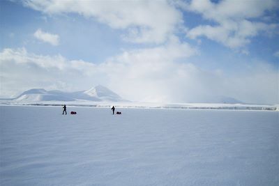 Randonnée à ski au Spitzberg