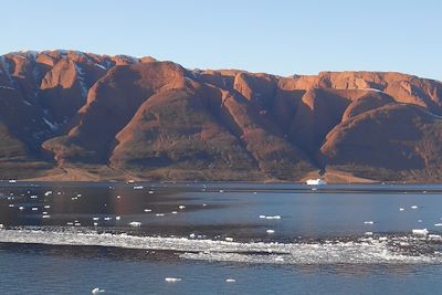 Le Rodefjord au fond du Scoresby sund - Groenland