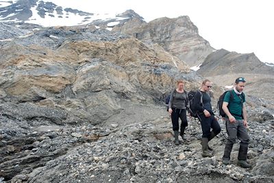 Randonnée vers la pointe d'Alkhornet - Spitzberg - Norvège