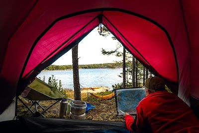 Bivouac dans l'archipel de Stockholm - Suède