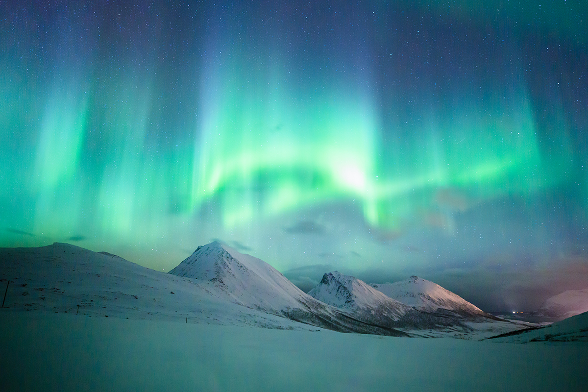 Tromso et ses alentours sont idéalement situés pour l'observation les aurores boréales©WanRu_Chen___Getty_Images